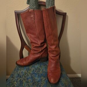 Gianni Bini Women's Red Heeled Boots